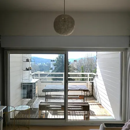 Vue Chateau - Terrasse - Proximite Centre Apartamento Pau